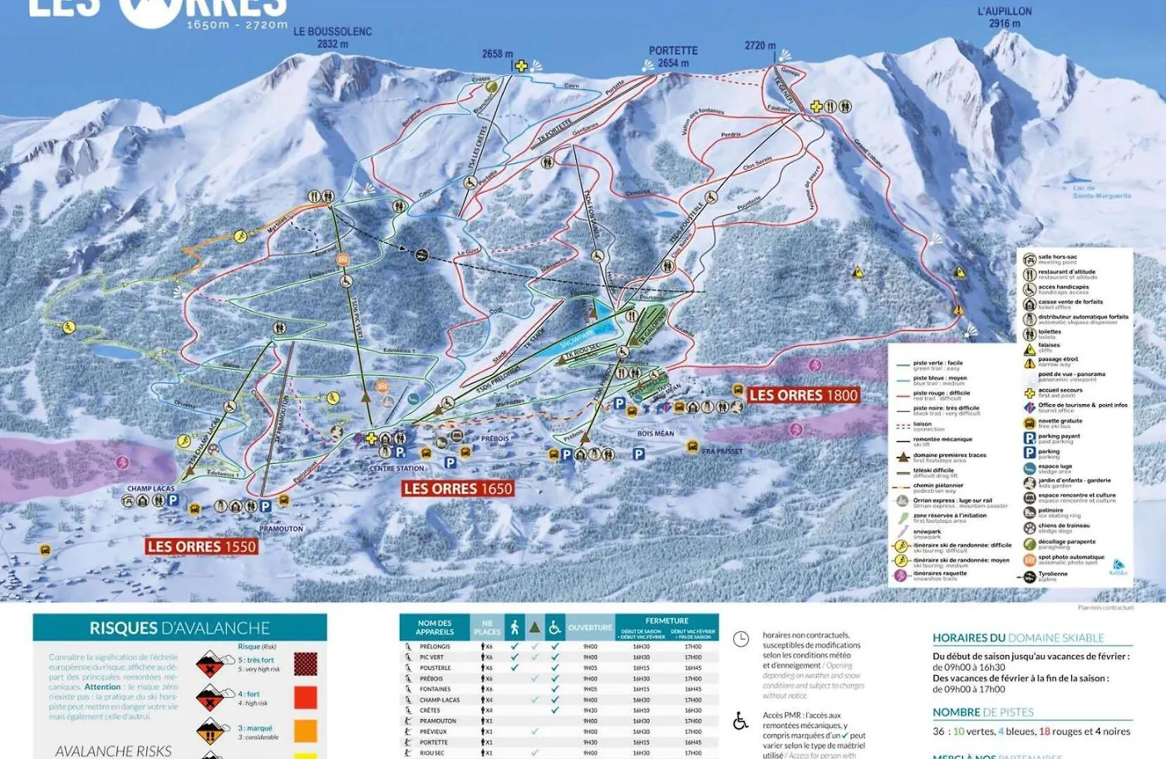 Апартаменты Residence Les Carlines - Les Carlines - Studio 4 Pers. Vue Pistes Mae-6491 Лез-Ор
